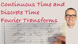 Continuous Time and Discrete Time Fourier Transforms