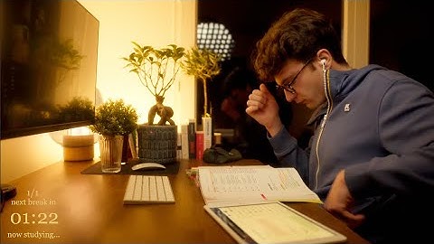 2-HOUR | Study With Me | No break, Deep work, No music