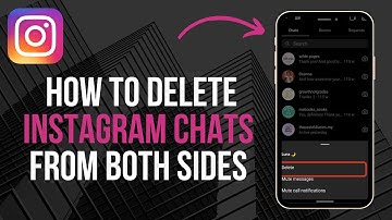 How to delete Instagram chats from both sides 2024 l Clear chat in Instagram