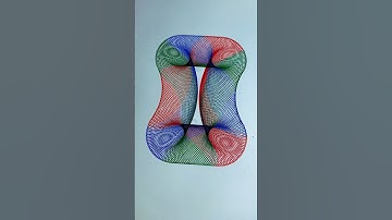 "Prepare to Be Captivated: The Spellbinding World of Spirograph Art Awaits!" #spirographshr #art