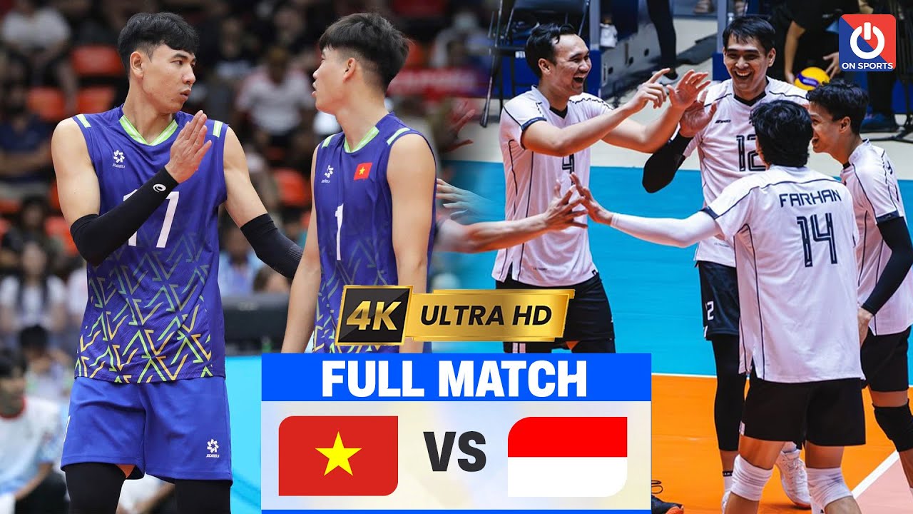Full 4K | VIETNAM vs INDONESIA | Đại chiến đỉnh cao, Ngọc Thuân thăng hoa bắn phá