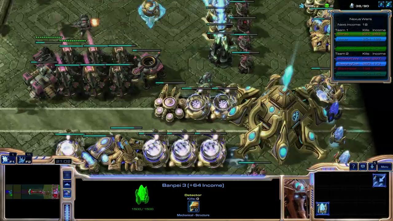 Nexus Wars - StarCraft 2 - Protoss Air