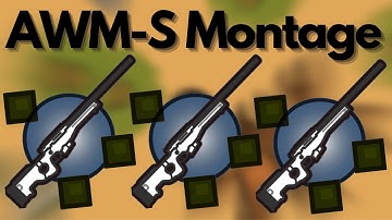 INSANE TRIPLE AWM-S + 15x SCOPE!!! || AWM-S surviv.io montage