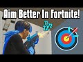 Watch This Video To Get NEAR PERFECT Aim! - Fortnite Battle Royale