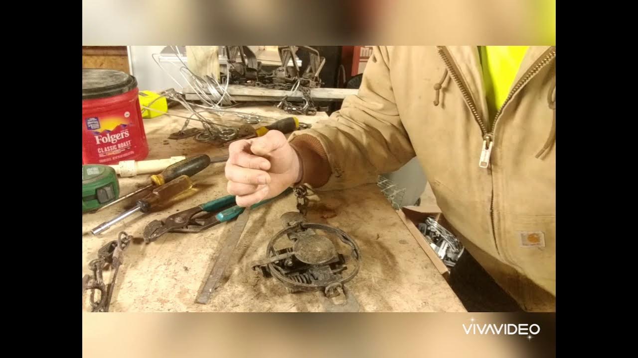 How I night latch my Duke traps and set pan tension YouTube