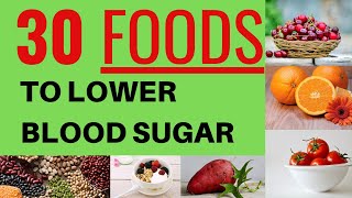 30 Best Food to Control Diabetes|| Diabetics food list || What Foods are good to lower blood sugar