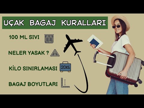 UÇAK BAGAJ KURALLARI | Yurt Dışı Kabin Boy Valiz Şartları | Dikkat Edilmesi Gerekenler, 100ml şartı