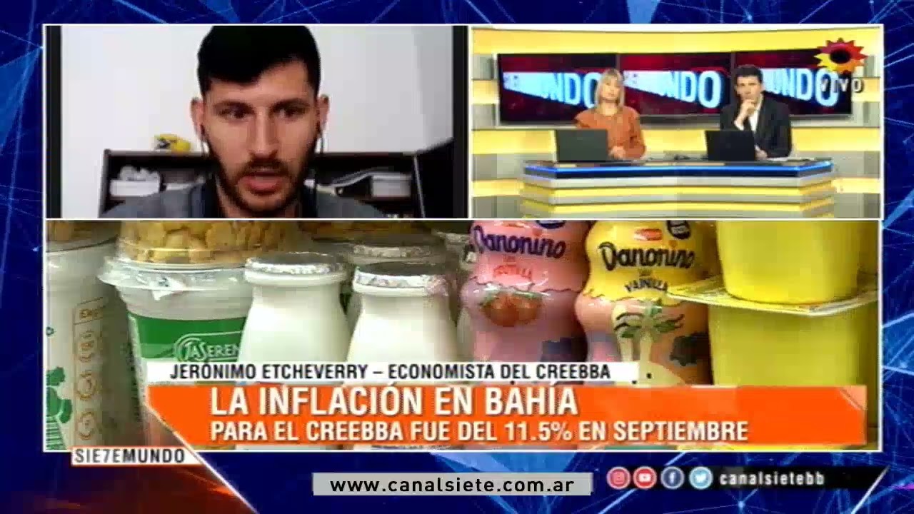 La inflación en Bahía: para el Creebba fue del 11,5% en septiembre