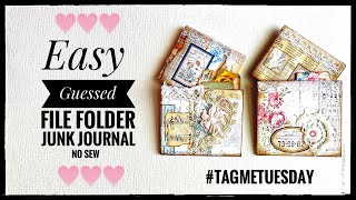 Easy - Guessed Mini File Folders with Small Junk Journal #tagmetuesday Profile