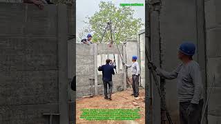 Boundary Wall Construction for Rural Areas : Easy Way to Build a Durable Fence with Precast Concrete