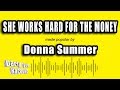Donna summer she works hard for the money karaoke version MP3