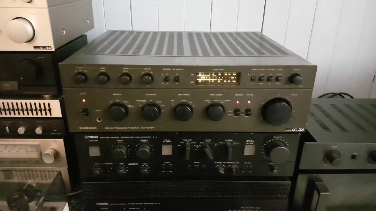 Technics テクニクス プリメインアンプ SU-8099 Yahoo!オークション
