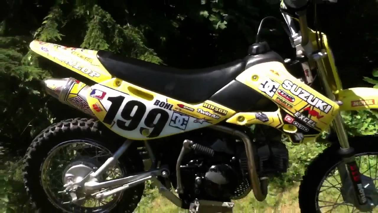 Travis Pastrana Drz 110 Pit Bike - Video