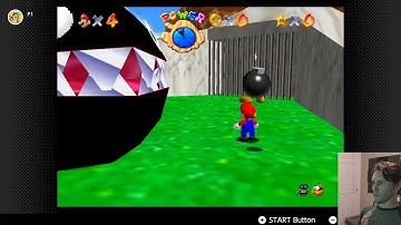 Jerma Mario 64 speed runner first try