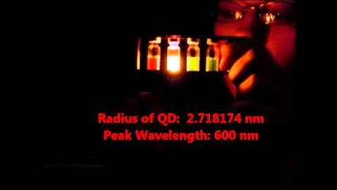 6Q30.10 - Quantum Dots Explanation and Operation