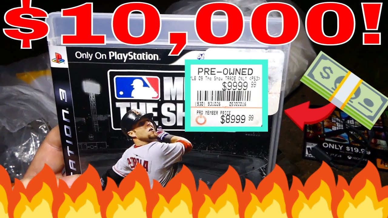 Найдена ИГРА за 10 000 долларов! Самая ДОРОГАЯ видеоигра в мире! Ночь поиска в мусорных баках Gam...