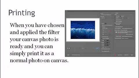 Adobe CreativeCloud How To Create A Canvas Painting Using Adobe Elements link in description