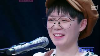 [ENG]Zoe Wang Xinyu IMPRESSED Lisa with her original song on YouthWithYou