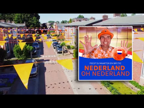 Feest DJ Maarten \u0026 Bry.Tic - Nederland Oh Nederland (hardstyle remix) #oranje #EK #nederland #feest