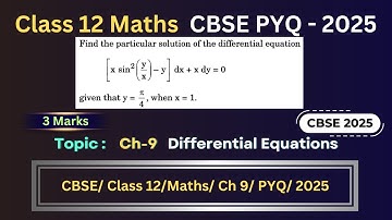 Find the particular solution of differential equation [x sin^2⁡(y/x)-y]dx+xdy=0 given y=π/4 and x=1