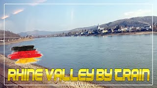 Beautiful River Rhine Valley by Train
