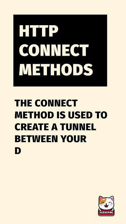 HTTPS connects methods | https requests , Connect requests, connect methods #https