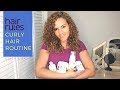 Quick and Easy Curly Hair Routine | Chicks with Curls