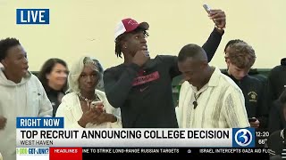 CT’s top-ranked high school basketball star announces college selection