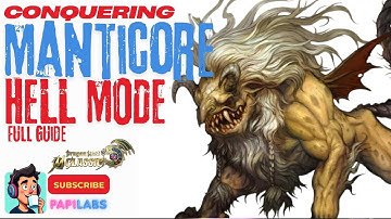 Manticore Nest Hell Mode Guide - Dragon Nest M Classic