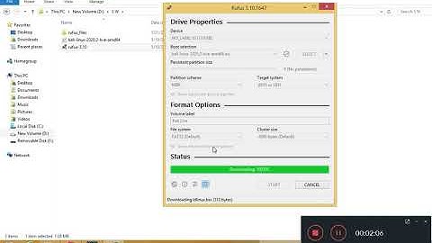 How To Install Kali Linux on USB Flash Drive