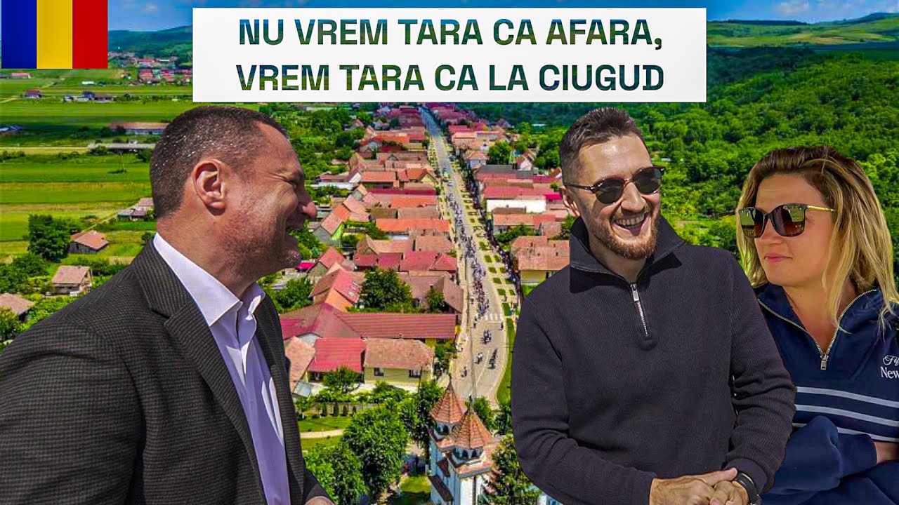 Comuna românească “ca afară”: Ciugud din interior, în România care MERGE! Școli de milioane de euro!