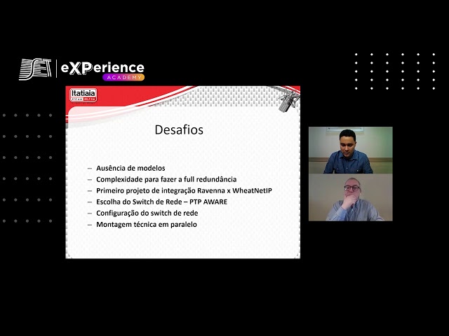 Áudio sobre IP e workflow no rádio - Case 3  -  Case Rede Itatiaia -  Parte 2