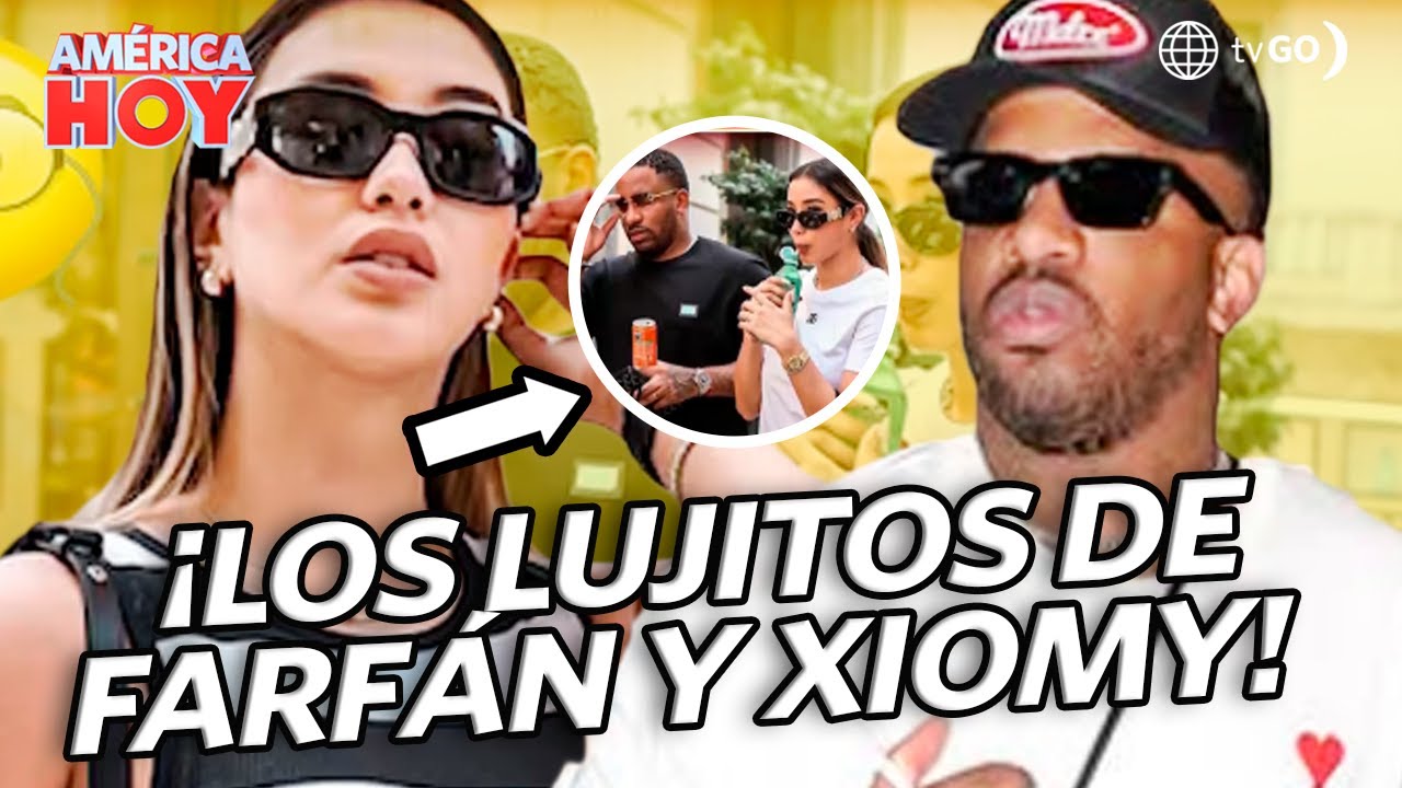 América Hoy: Xiomy Kanashiro luce marcas de lujo por Europa a lado de Farfán (HOY)