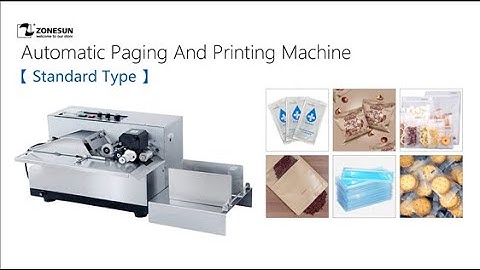 How To Use MY-380F Solid Ink Coding Machine