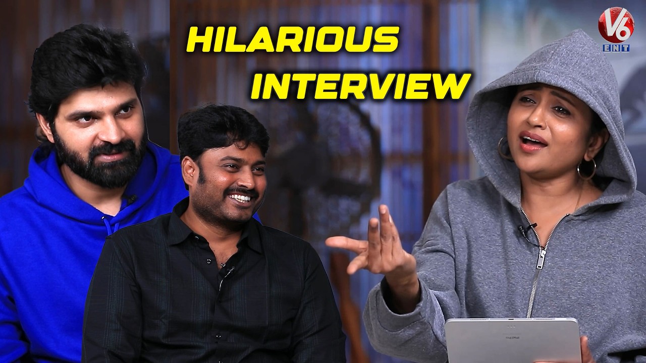 Anchor Suma Hilarious Fun Interview With Mruthyunjay Movie Team | Sree Vishnu | V6Ent