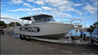 #mandurah #fishing2024 on Shane’s Mint Hellfire Custom #boat