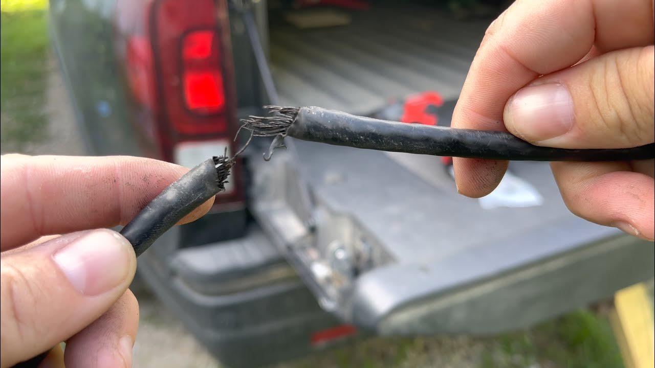 2017 Honda ridgeline tailgate cable fix in minutes! - YouTube