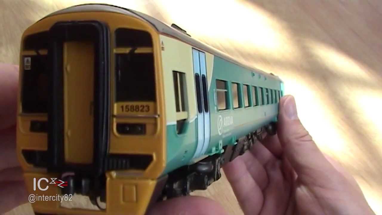 Opening the Class 158 in Arriva by Bachmann - YouTube