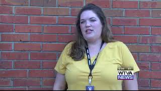 Child nutrition staff serve over 1000 meals to students