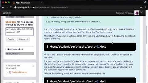 How Perl Training works at Geekuni