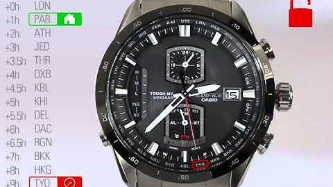 EQW-A1110 Hometime Setting