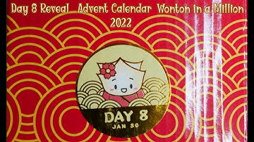 Unboxing Wonton in a Million Lunar Year 2022 Advent Calendar-Day 8 Reveal