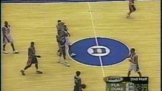 Corey Maggette Duke Basketball High Fives the Backboard