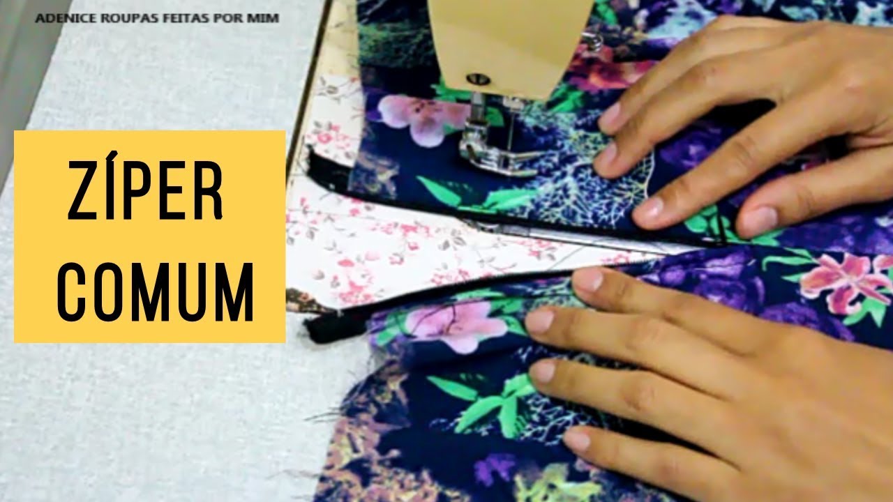 APRENDA A COLOCAR ZÍPER COMUM Roupas Feitas por Mim YouTube APRENDA A COLOCAR ZÍPER COMUM Roupas Feitas por Mim YouTube