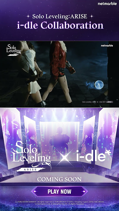 [Solo Leveling:ARISE x i-dle] Collaboration   Teaser Revealed!