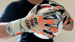 Reusch PURE CONTACT FUSION SHARK GREEN Goalkeeper Gloves