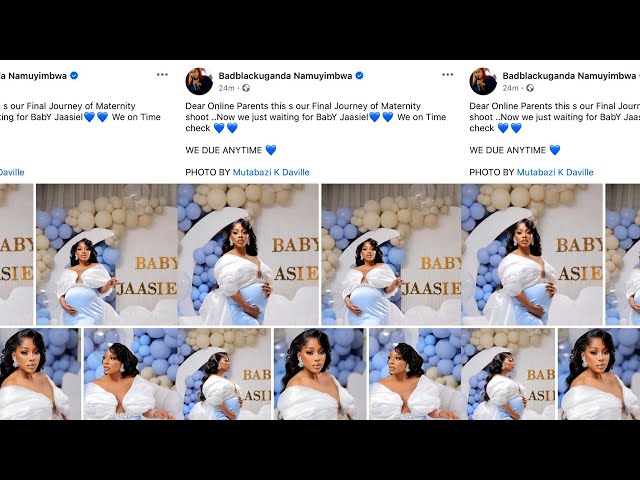 Queen Masolo Bad Black teases her online co parents with a baby shower photoshoot