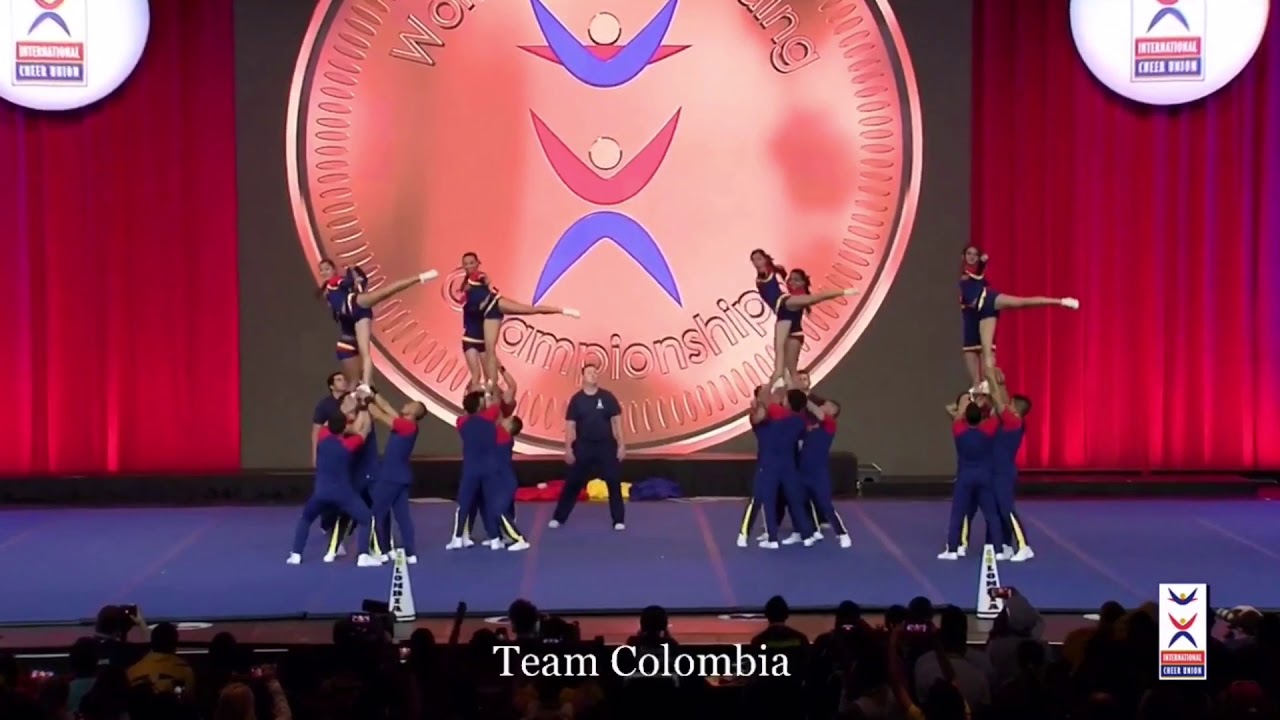 Team Colombia 🇨🇴- World Cheerleading Championships 2019 | Day 1