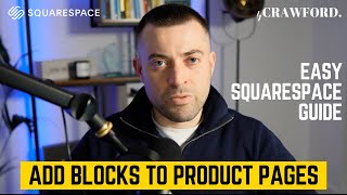 How to Add Blocks to a Product Page on Squarespace Wealth