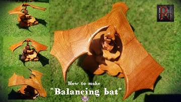 Defy gravity | Balancing bat | how to make self balancing toy | balancing toy for beginners 2021